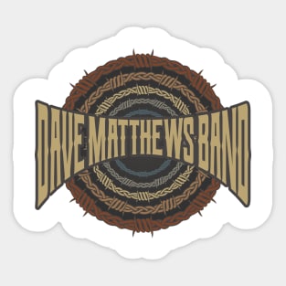 Dave Matthews Band Barbed Wire Sticker